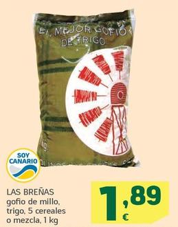 Oferta de Gofio De Millo, Trigo, 5 Cereales O Mezcla por 1,89€ en HiperDino