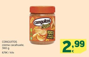 Oferta de Conguitos - Crema Cacahuate por 2,99€ en HiperDino