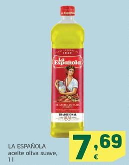 Oferta de La Española - Aceite Oliva Suave por 7,69€ en HiperDino
