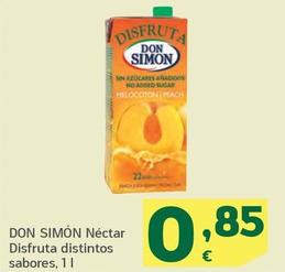 Oferta de Don Simón - Nectar Disfruta Distintos Sabores por 0,85€ en HiperDino