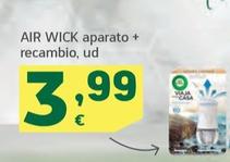 Oferta de Air Wick - Aparato + Ricambio por 3,99€ en HiperDino