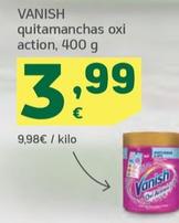 Oferta de Vanish - Quitamanchas Oxi Action por 3,99€ en HiperDino
