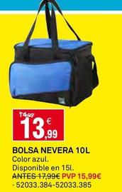 Oferta de Bolsa Nevera por 13,99€ en Bricoking