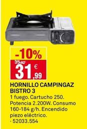Oferta de Campingaz - Hornillo Bistro 3 por 31,99€ en Bricoking