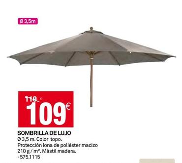 Oferta de Sombrilla De Lujo por 109€ en Bricoking