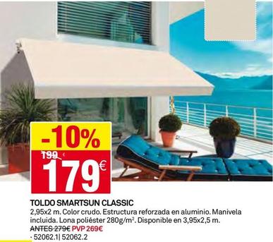Oferta de Toldo Smartsun Classic por 179€ en Bricoking