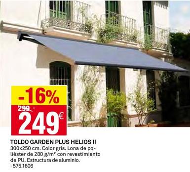 Oferta de Toldo Garden Plus Helios II por 249€ en Bricoking
