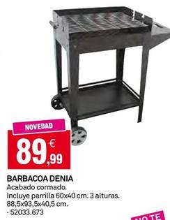 Oferta de Denia - Barbacoa por 89,99€ en Bricoking