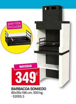 Oferta de Barbacoa Somiedo por 349€ en Bricoking