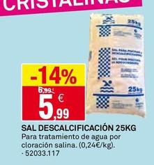 Oferta de Sal Descalcificación por 5,99€ en Bricoking