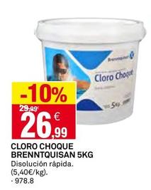Oferta de Brenntquisan - Cloro Choque  por 26,99€ en Bricoking