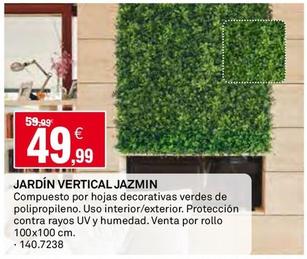 Oferta de Jardín Vertical Jazmin por 49,99€ en Bricoking