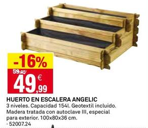 Oferta de Huerto En Escalera Angelic por 49,99€ en Bricoking