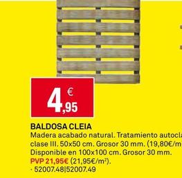 Oferta de Baldosa Cleia por 4,95€ en Bricoking