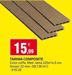 Oferta de Tarima Composite por 15,99€ en Bricoking