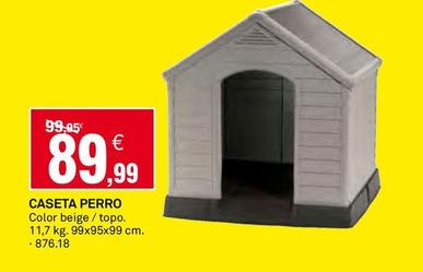 Oferta de Caseta Perro por 89,99€ en Bricoking