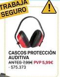 Oferta de Cascos Protección Auditiva por 5,99€ en Bricoking