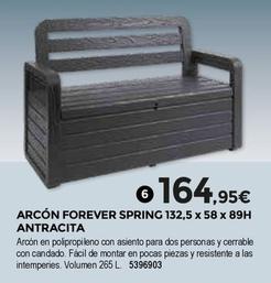 Oferta de Antracita - Arcón Forever Spring por 164,95€ en BigMat