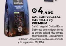 Oferta de Carbón Vegetal Carcoa Premium por 4,45€ en BigMat