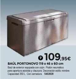 Oferta de Baúl Portonovo por 109,95€ en BigMat