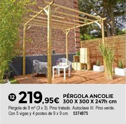 Oferta de Pérgola Ancolie por 219,95€ en BigMat