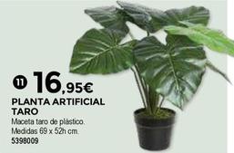 Oferta de Bigmat - Planta Artificial Taro por 16,95€ en BigMat
