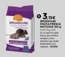 Oferta de Bigmat - Brodicum Pasta Fresca Raticida por 3,15€ en BigMat