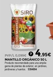 Oferta de Bigmat - Mantillo Orgánico por 4,95€ en BigMat