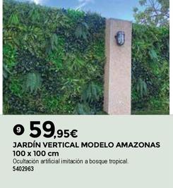 Oferta de Bigmat - Jardín Vertical Modelo Amazonas por 59,95€ en BigMat