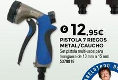 Oferta de Bigmat - Pistola 7 Riegos Metal por 12,95€ en BigMat