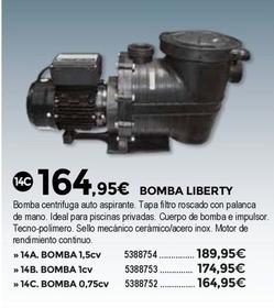 Oferta de Bigmat - Bomba Liberty por 164,95€ en BigMat