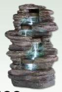 Oferta de Fuente Led Para Exterior Forma Roca En Cascada por 499,95€ en BigMat