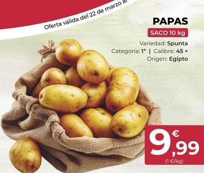 Oferta de Patatas en SPAR Gran Canaria
