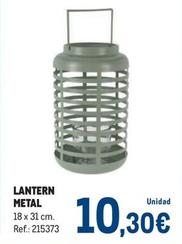 Oferta de Makro - Lantern Metal por 10,3€ en Makro