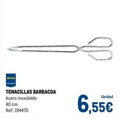 Oferta de Metro Professional - Tenacillas Barbacoa por 6,55€ en Makro
