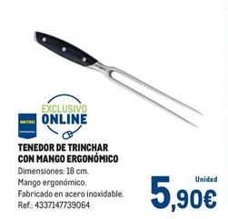 Oferta de Metro Professional - Enedor De Trinchar Con Mango Ergonómico por 5,9€ en Makro