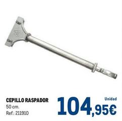 Oferta de Makro - Cepillo Raspador por 104,95€ en Makro