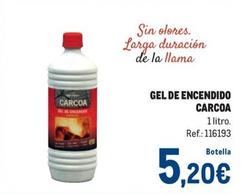 Oferta de Carcoa - Gel De Encendido por 5,2€ en Makro
