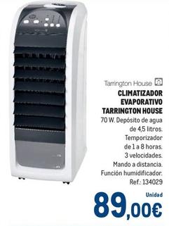 Oferta de Tarrington House - Climatizador Evaporativo por 89€ en Makro