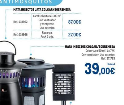 Oferta de Jata - Mata Insectos Colgar/Sobremesa por 39€ en Makro