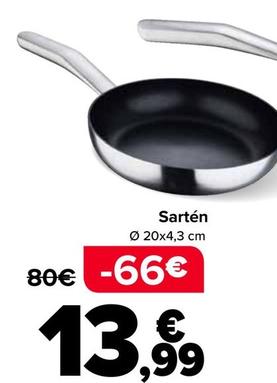 Oferta de MasterPro - Sarten por 13,99€ en Carrefour