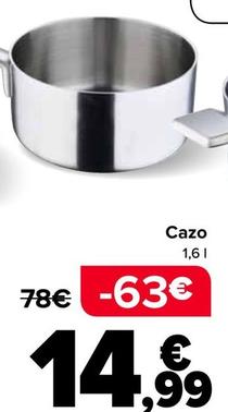 Oferta de MasterPro - Cazo por 14,99€ en Carrefour