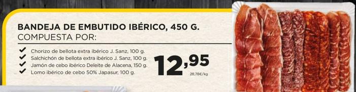 Oferta de Bellota - Bandeja De Embutido Ibérico por 12,95€ en Alimerka