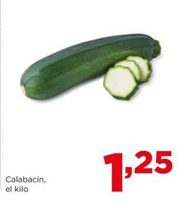 Oferta de Calabacines por 1,25€ en Alimerka