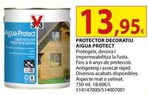 Oferta de V33 - Protector Decoratiu Aigua Protect por 13,95€ en Fes Més