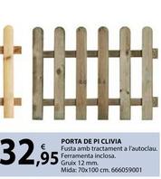 Oferta de Porta De Pi Clivia por 32,95€ en Fes Més