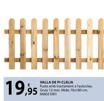 Oferta de Valla De Pi Clelia por 19,95€ en Fes Més