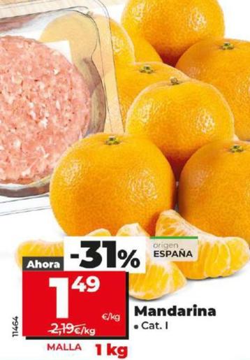 Oferta de Mandarina por 1,49€ en Dia