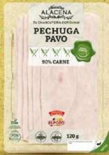 Oferta de Dia Nuestra Alacena - Pechuga De Pavo 90% Carne En Lonchas Gruesas por 1,69€ en Dia