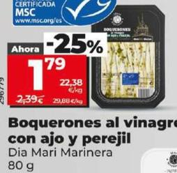 Oferta de Dia Mari Marinera - Boquerones Al Vinagre Con Ajo Y Perejil por 1,79€ en Dia
